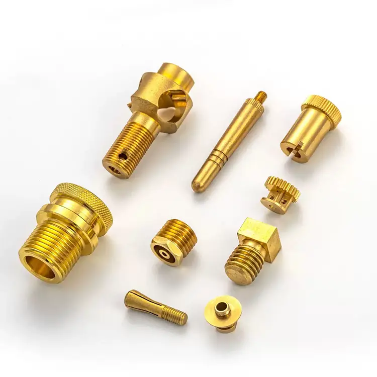 ชิ้นส่วน CNC ทองเหลือง