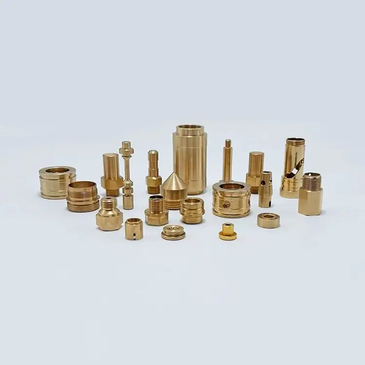 ชิ้นส่วนเปลี่ยนเป็นทองเหลือง